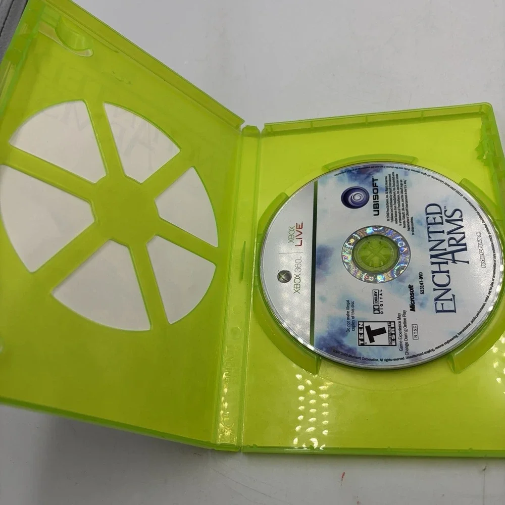 Xbox 360 Enchanted Arms Xbox Live Ubisoft No Manual Game Only